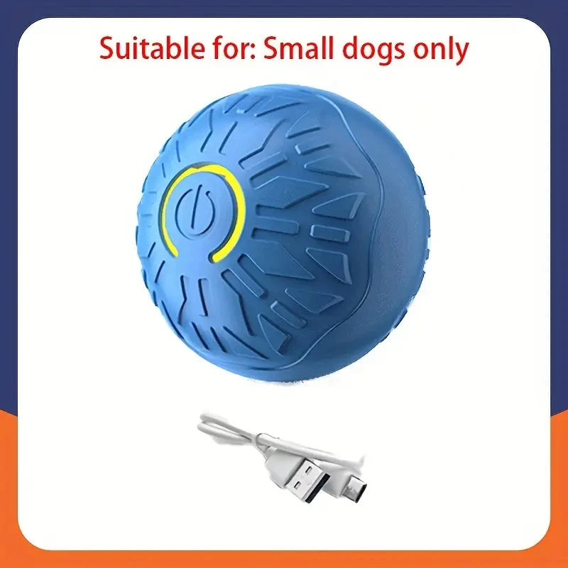 Smart Interactive Moving Ball for Dogs & Cats – USB Rechargeable