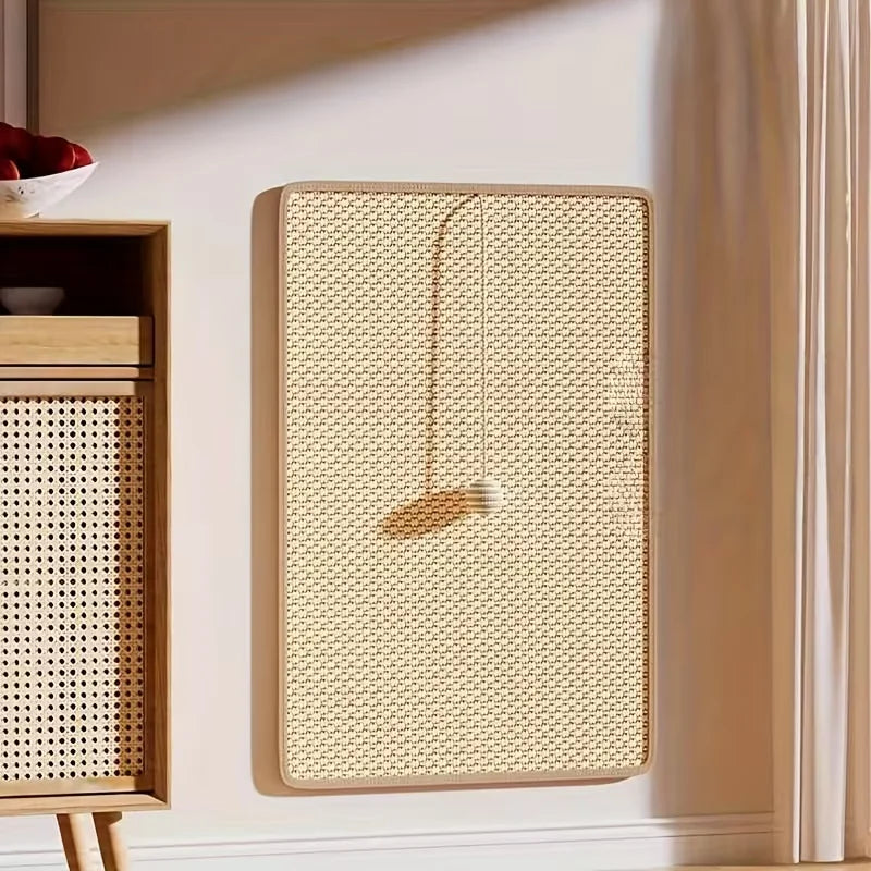 Standing Sisal Cat Scratcher with Hanging Ball – Sofa & Furniture Protector