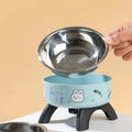 Stainless Steel Pet Bowl – Non-Slip & Anti-Tip for Cats & Dogs