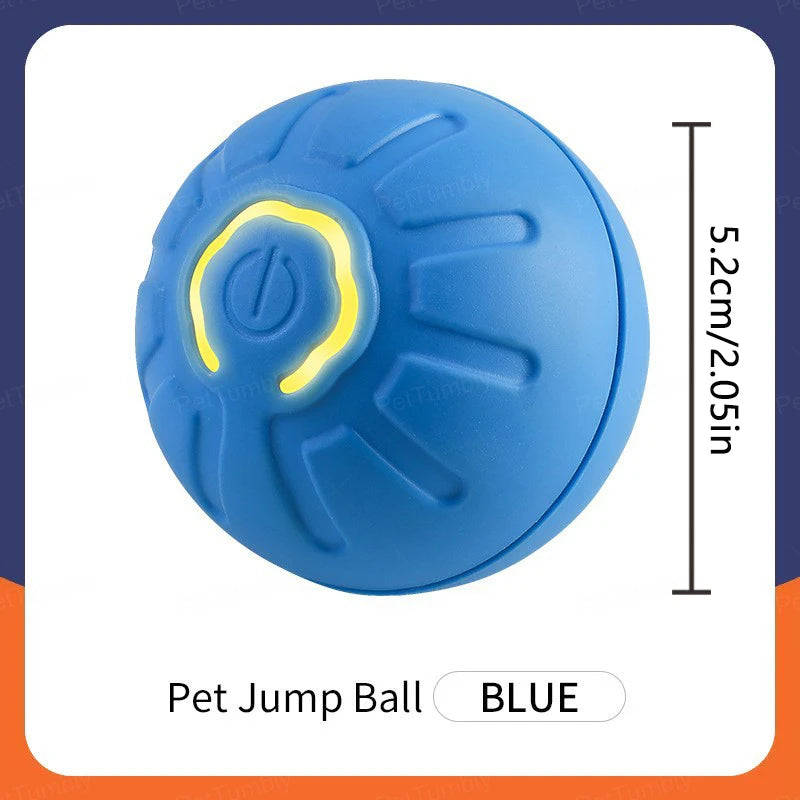Smart Interactive Moving Ball for Dogs & Cats – USB Rechargeable