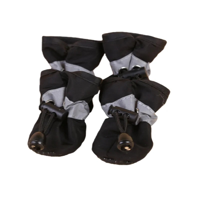 Waterproof Anti-Slip Rain Boots for Dogs & Cats (Set of 4)