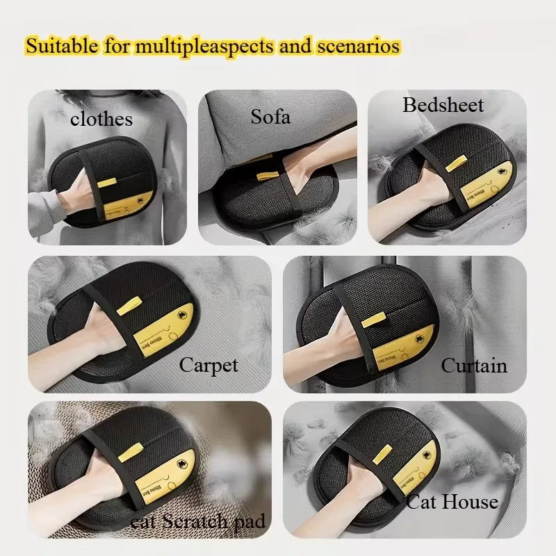 Pet Hair Removal Gloves for Cats & Dogs