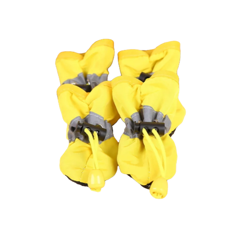 Waterproof Anti-Slip Rain Boots for Dogs & Cats (Set of 4)