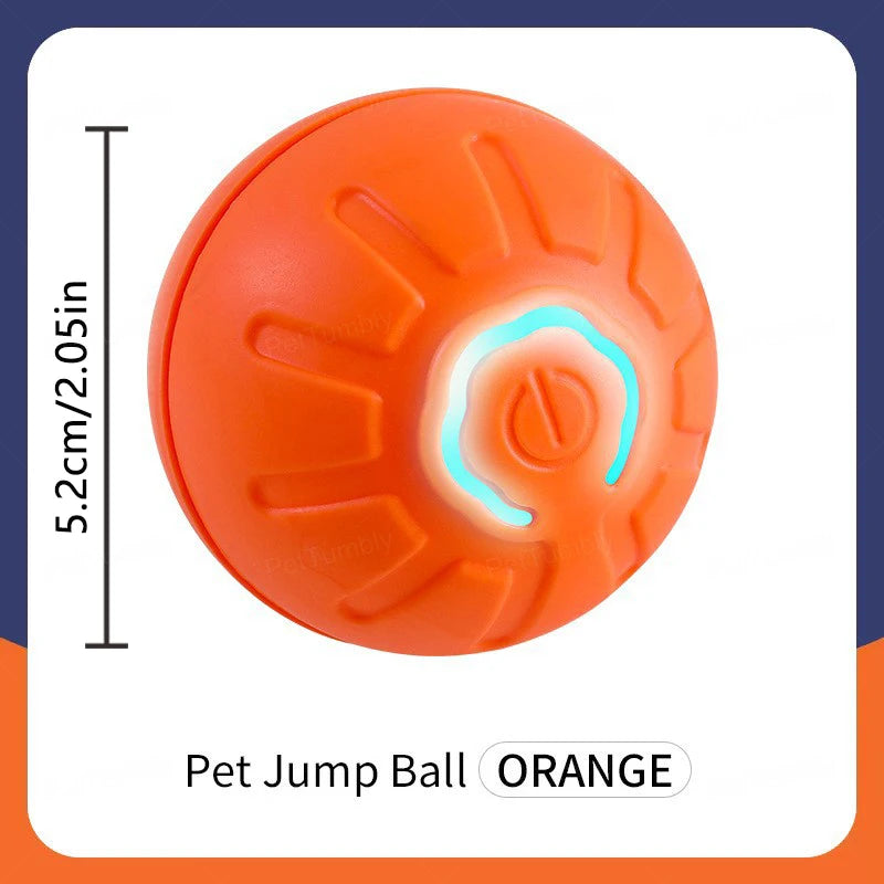 Smart Interactive Moving Ball for Dogs & Cats – USB Rechargeable