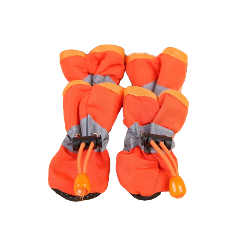 Waterproof Anti-Slip Rain Boots for Dogs & Cats (Set of 4)